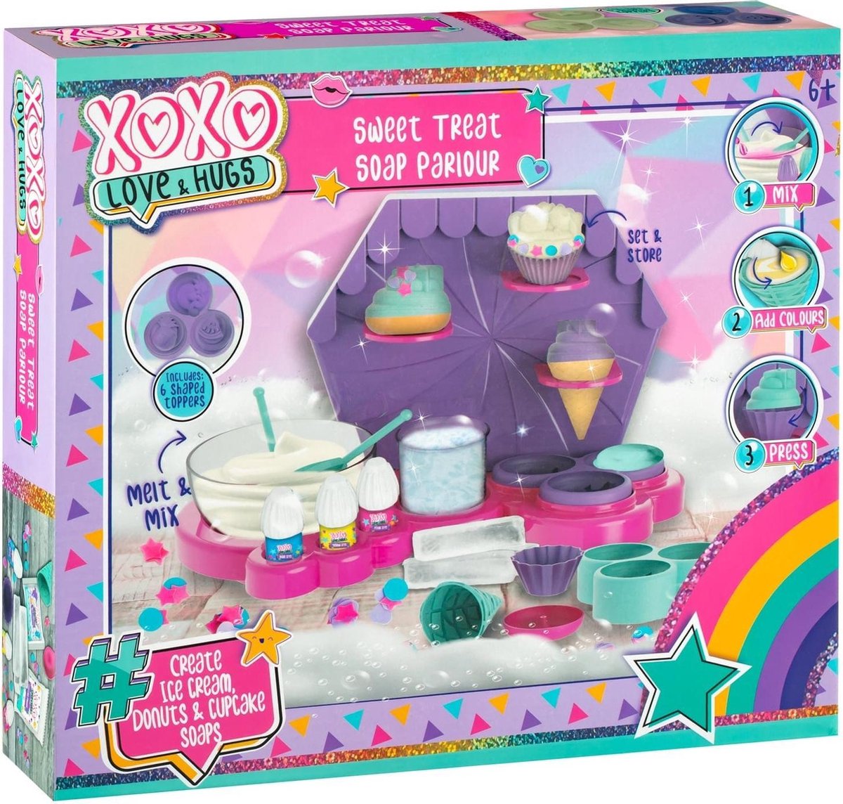 Sweet Treat Soap Parlour | Zelf zeep maken | DIY Soap set | Do It Yourself