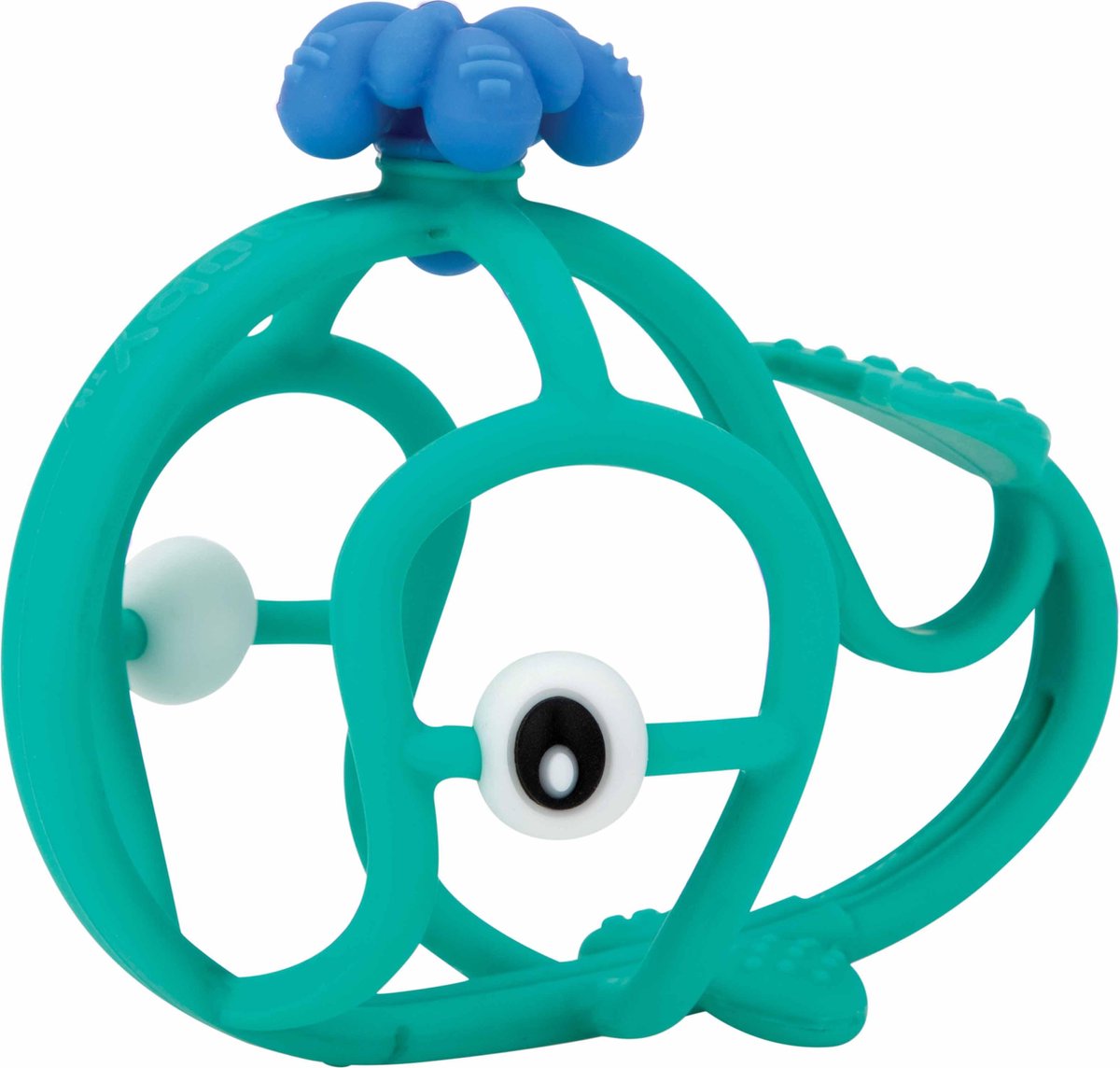 Nûby - Bijtring - Silicone bijtfiguur - Walvis - 3m+