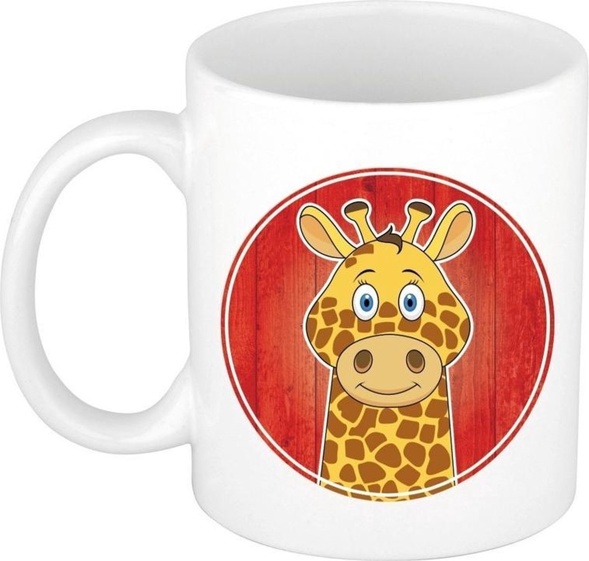 1x Giraffes beker / mok - 300 ml - giraffe bekers voor kinderen