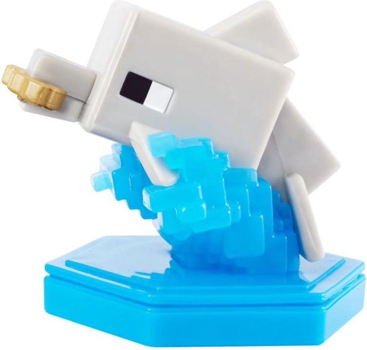 Mattel Speelfiguur Minecraft Earth Boost Junior 5 Cm Grijs/blauw