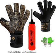 Elite – Aztlan 20 - Keepershandschoenen - inclusief Keepersbidon & Elite Andalucia sleutelhanger - maat 7 - voetbal keepershandschoenen - keepershandschoen - Goalkeeper handschoen