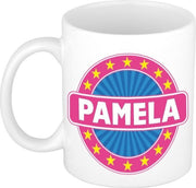 Pamela naam koffie mok / beker 300 ml  - namen mokken