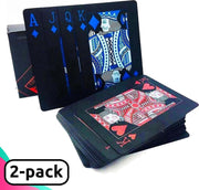 Dayshake Waterdichte speelkaarten 2-pack -  Plastic Poker kaarten - Waterproof Pokerspeelkaarten - Drankspel