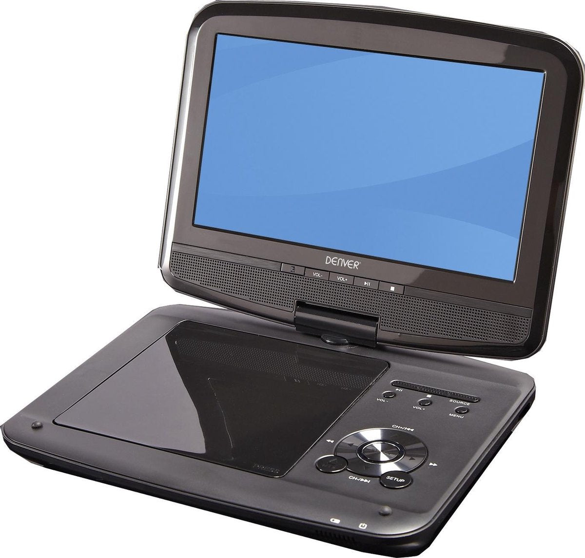 Denver MT-980T2H - Draagbare DVD speler met TV tuner - 9 inch - Zwart