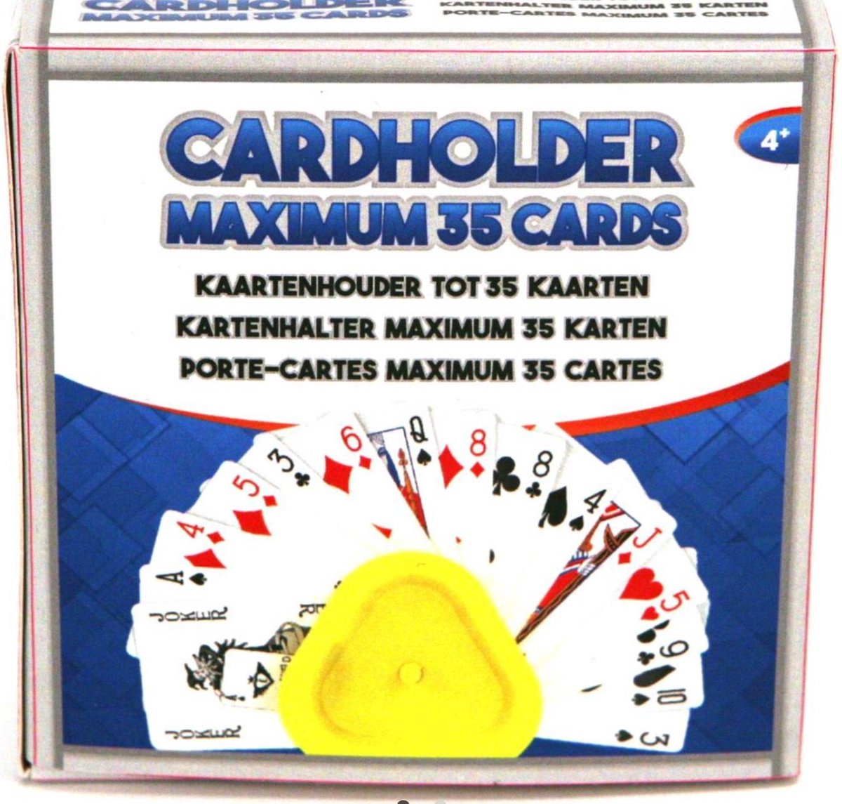 Basic Plastic Kaartenhouder Tot 35 Kaarten