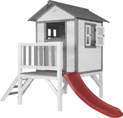 AXI Beach Lodge XL Speelhuis Klassiek - Rode Glijbaan