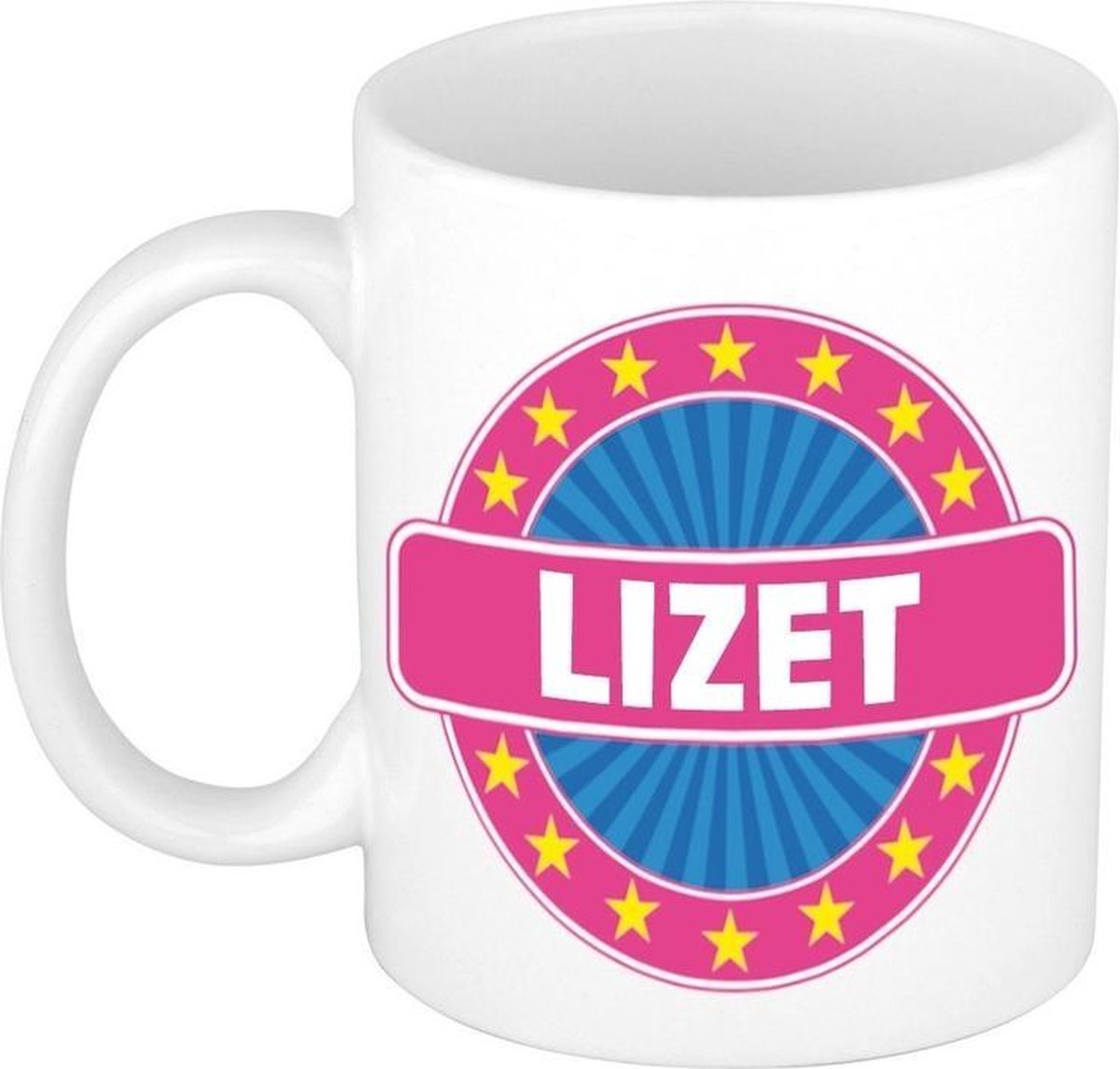Lizet naam koffie mok / beker 300 ml  - namen mokken