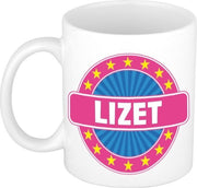 Lizet naam koffie mok / beker 300 ml  - namen mokken