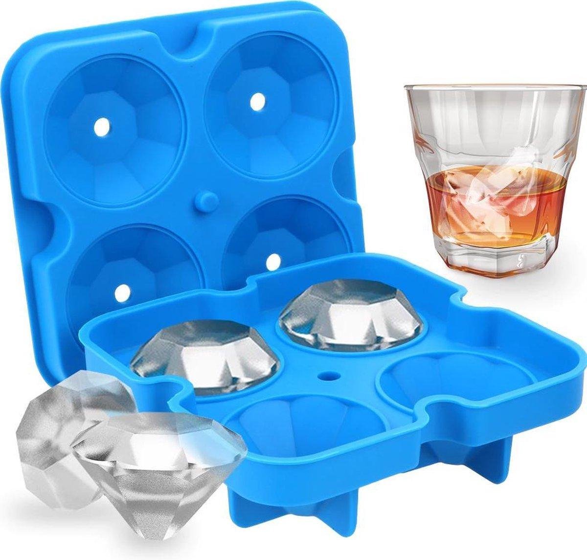 BukkitBow - Diamanten Ice Cube Maker - SIliconen - IJsblokjes mal