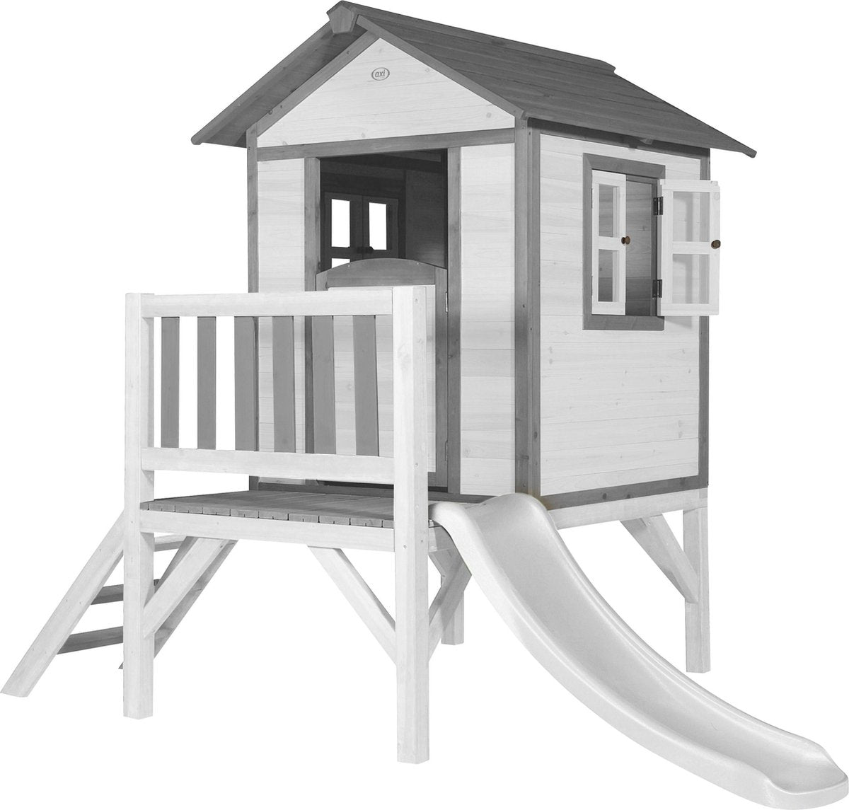 AXI Beach Lodge XL Speelhuis Klassiek - Witte Glijbaan