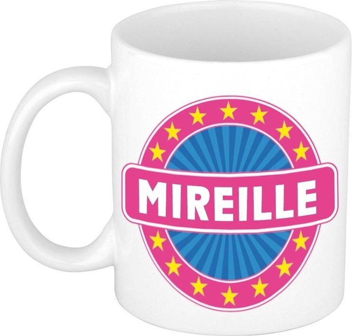 Mireille naam koffie mok / beker 300 ml  - namen mokken
