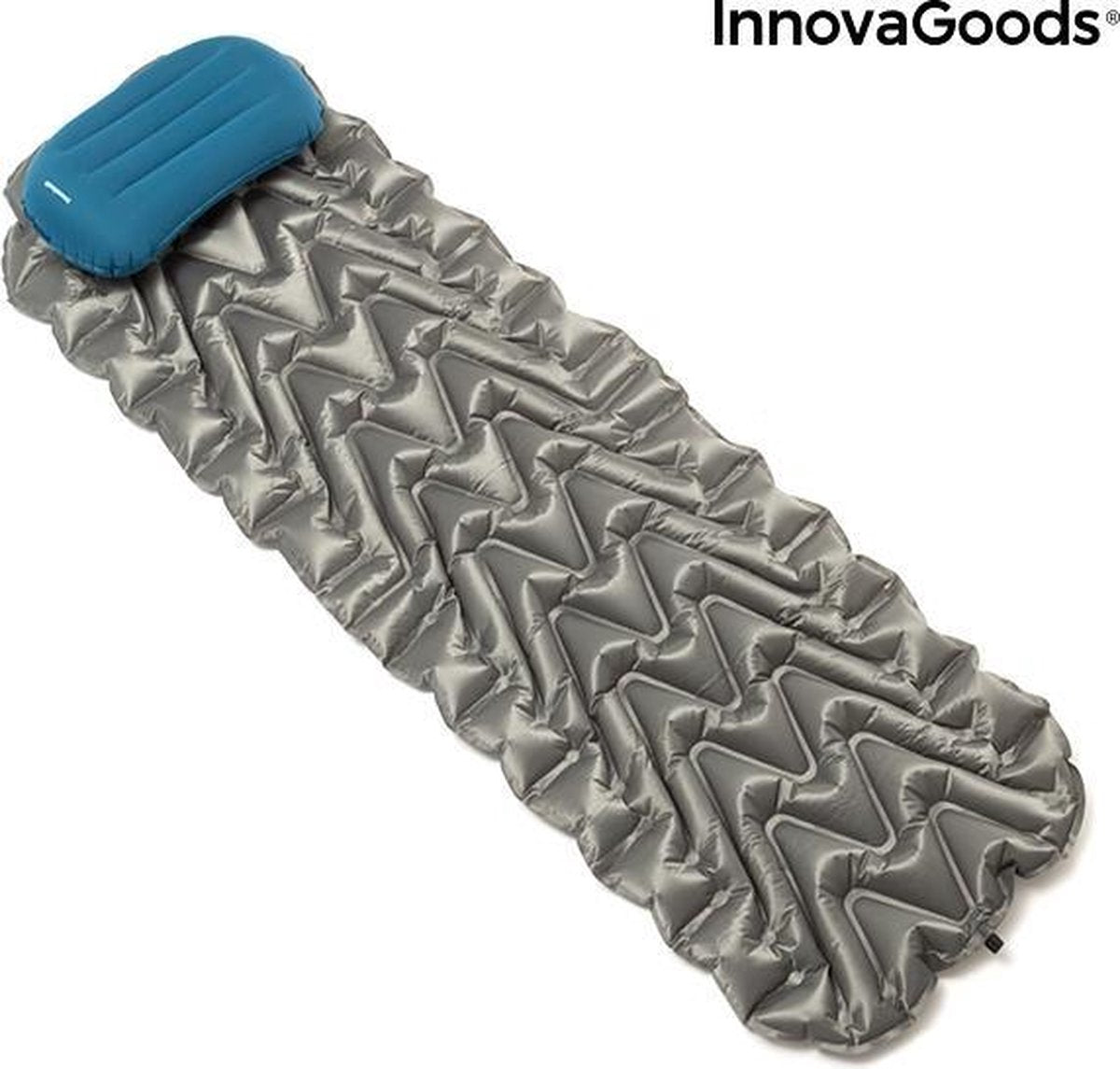 Opblaasbaar luchtbed en kussen Ultralight InnovaGoods