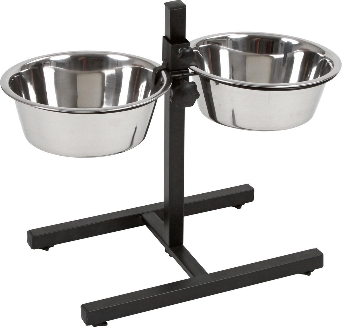 Kerbl Voerbakken met standaard - 2 x 2800ml