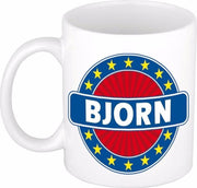 Bjorn naam koffie mok / beker 300 ml  - namen mokken