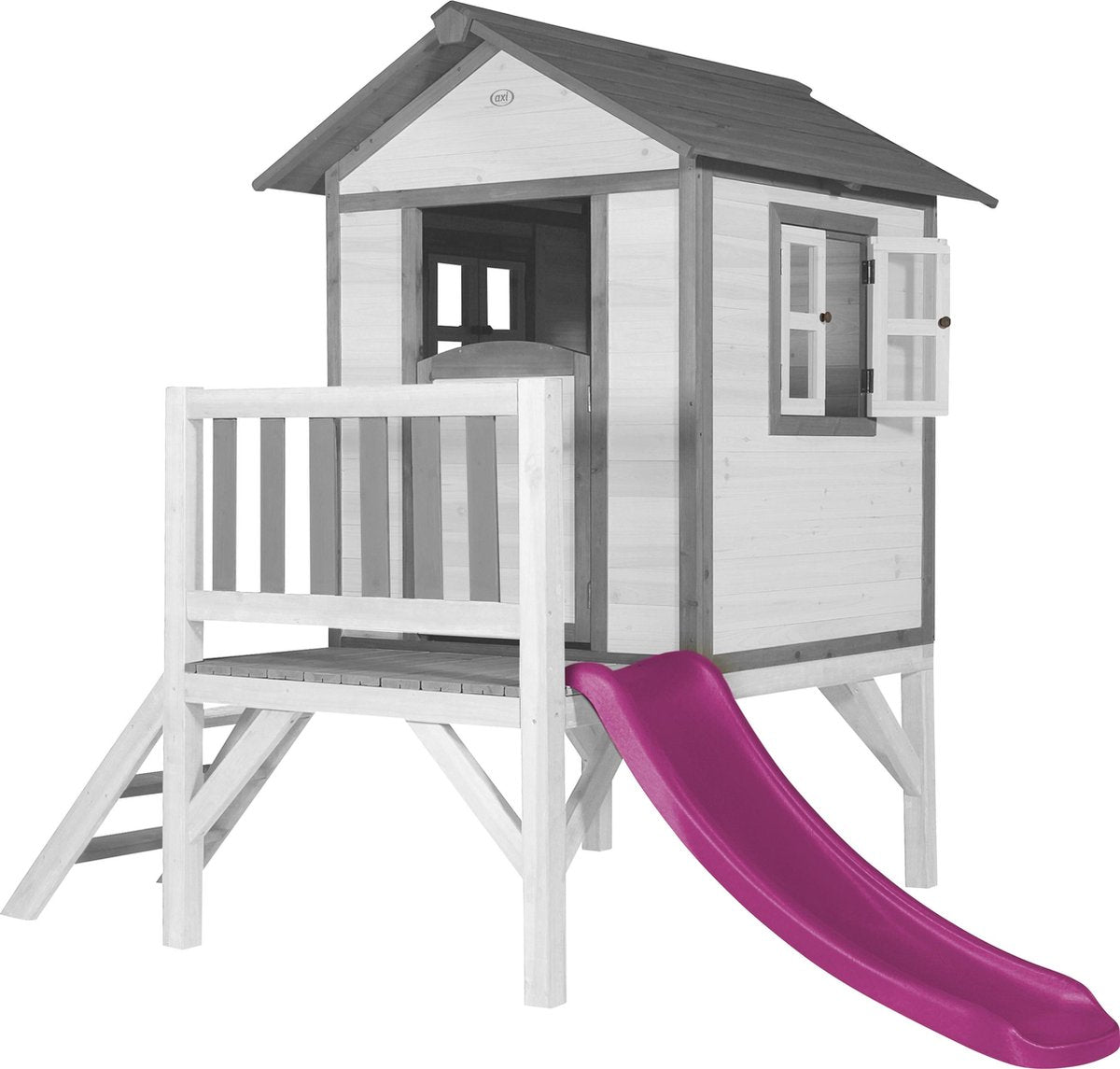 AXI Beach Lodge XL Speelhuis Klassiek - Paarse Glijbaan