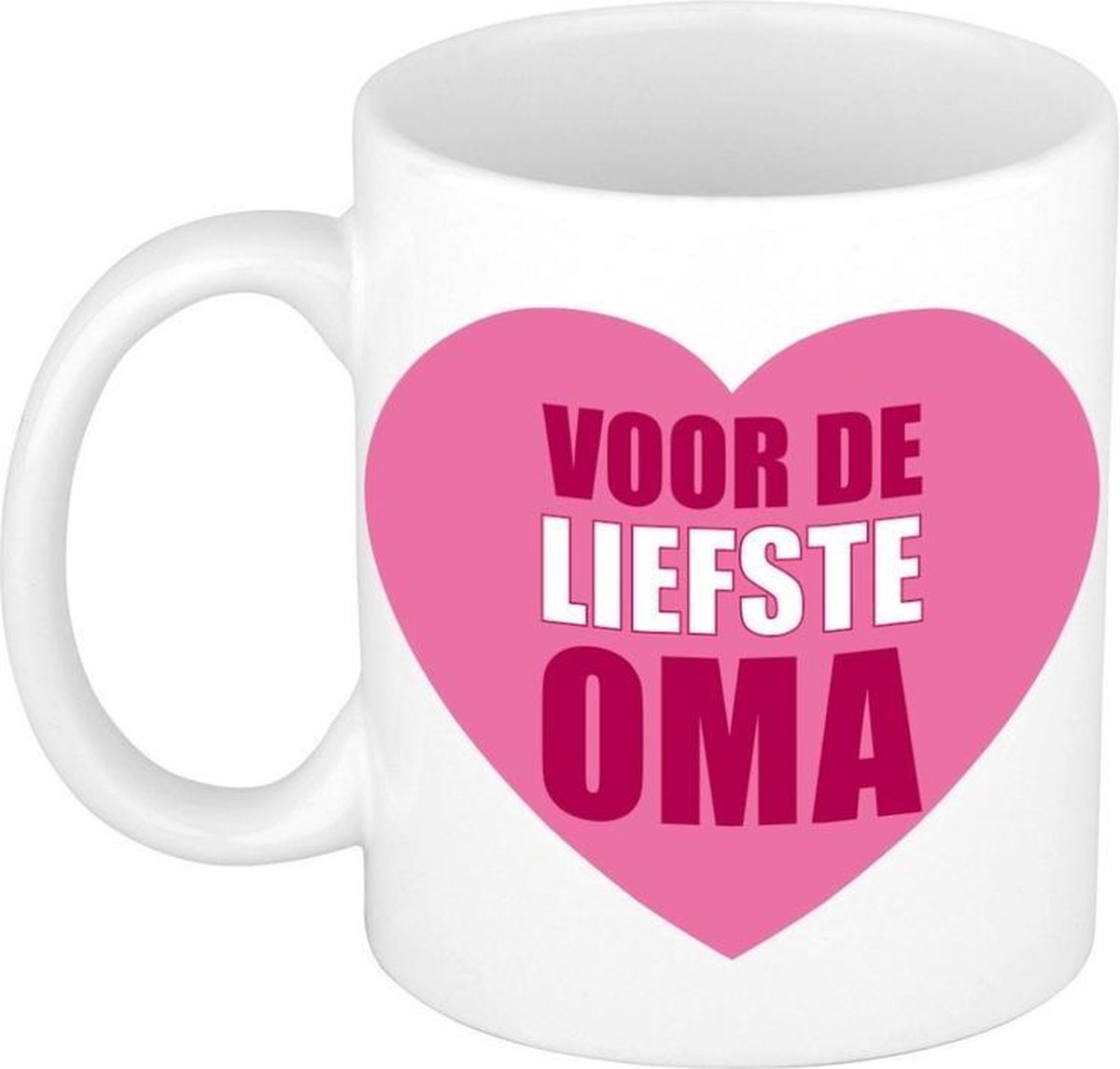 Grootmoeder mok / beker voor de liefste oma 300 ml