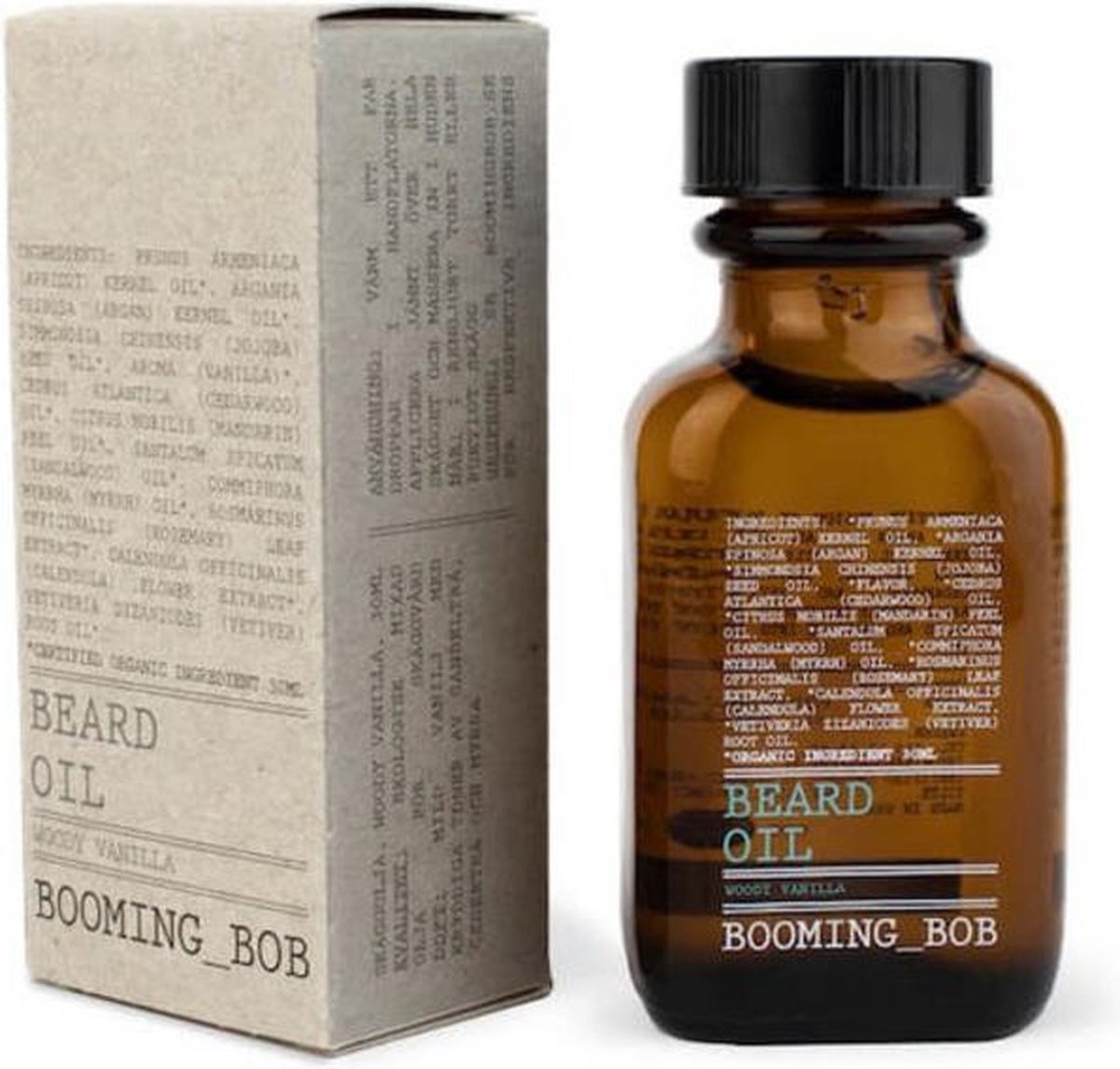 Booming Bob Beard Oil Woody Vanilla