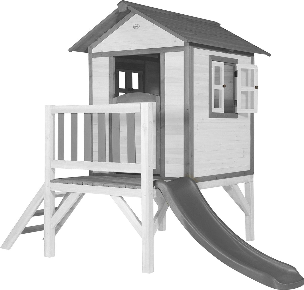 AXI Beach Lodge XL Speelhuis Klassiek - Grijze Glijbaan