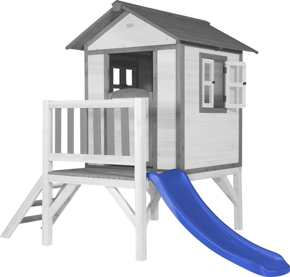AXI Beach Lodge XL Speelhuis Klassiek - Blauwe Glijbaan