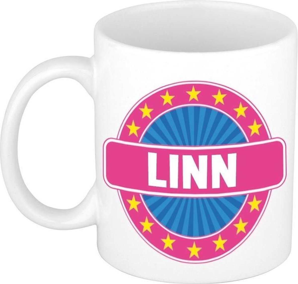 Linn naam koffie mok / beker 300 ml  - namen mokken