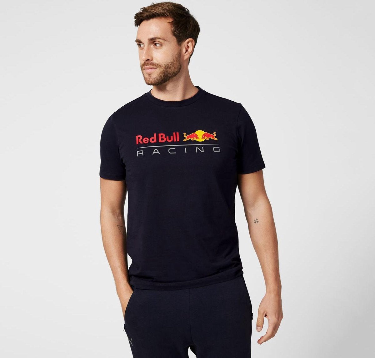 Red Bull Racing Large Logo Tee XL navy