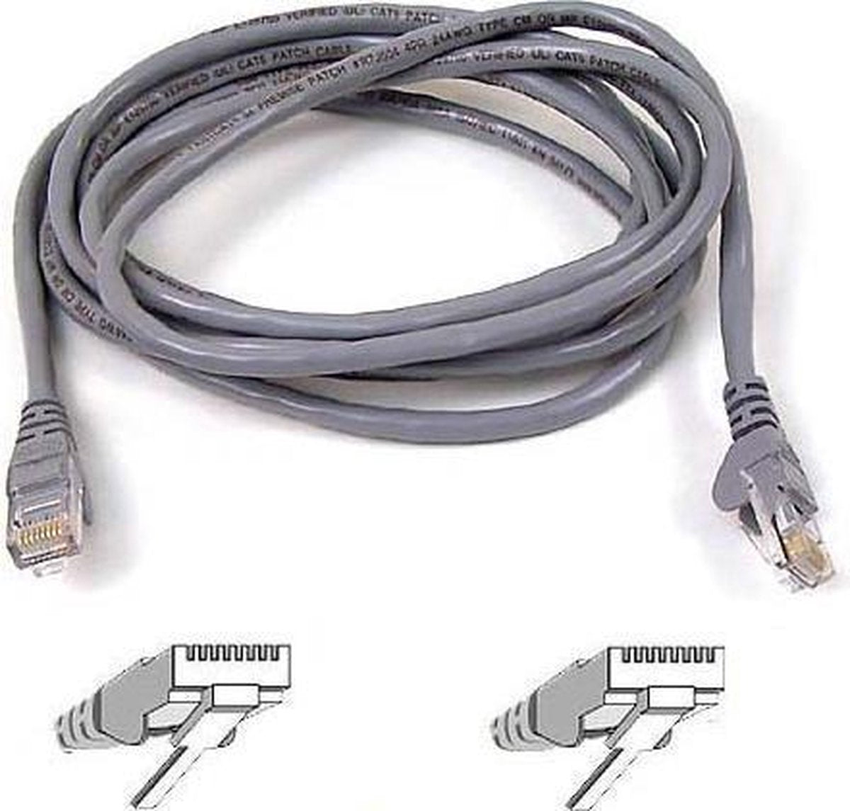 Belkin A3L980B03M - UTP Patch kabel - Cat.6 / 3 meter / Grijs
