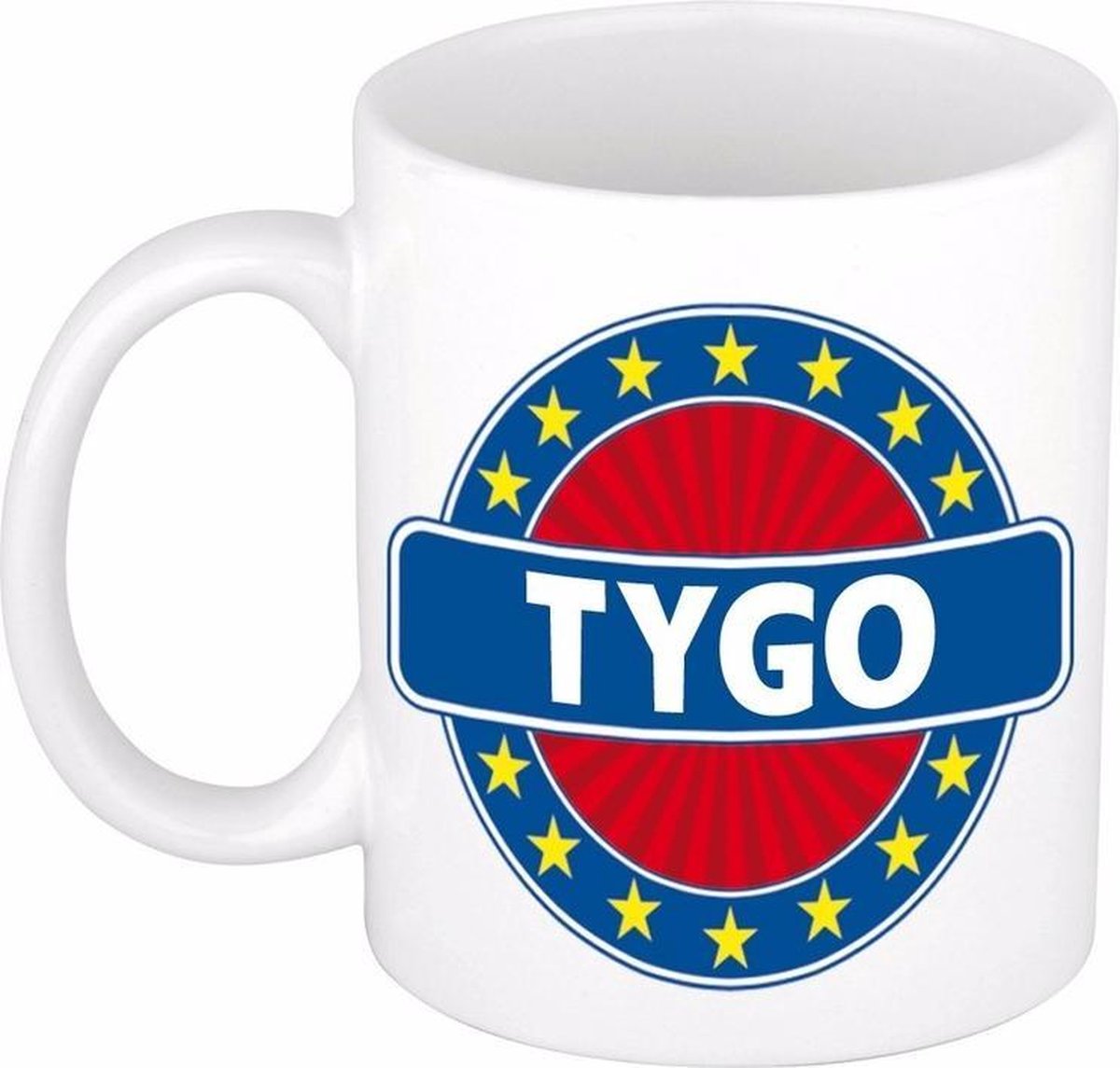 Tygo naam koffie mok / beker 300 ml  - namen mokken