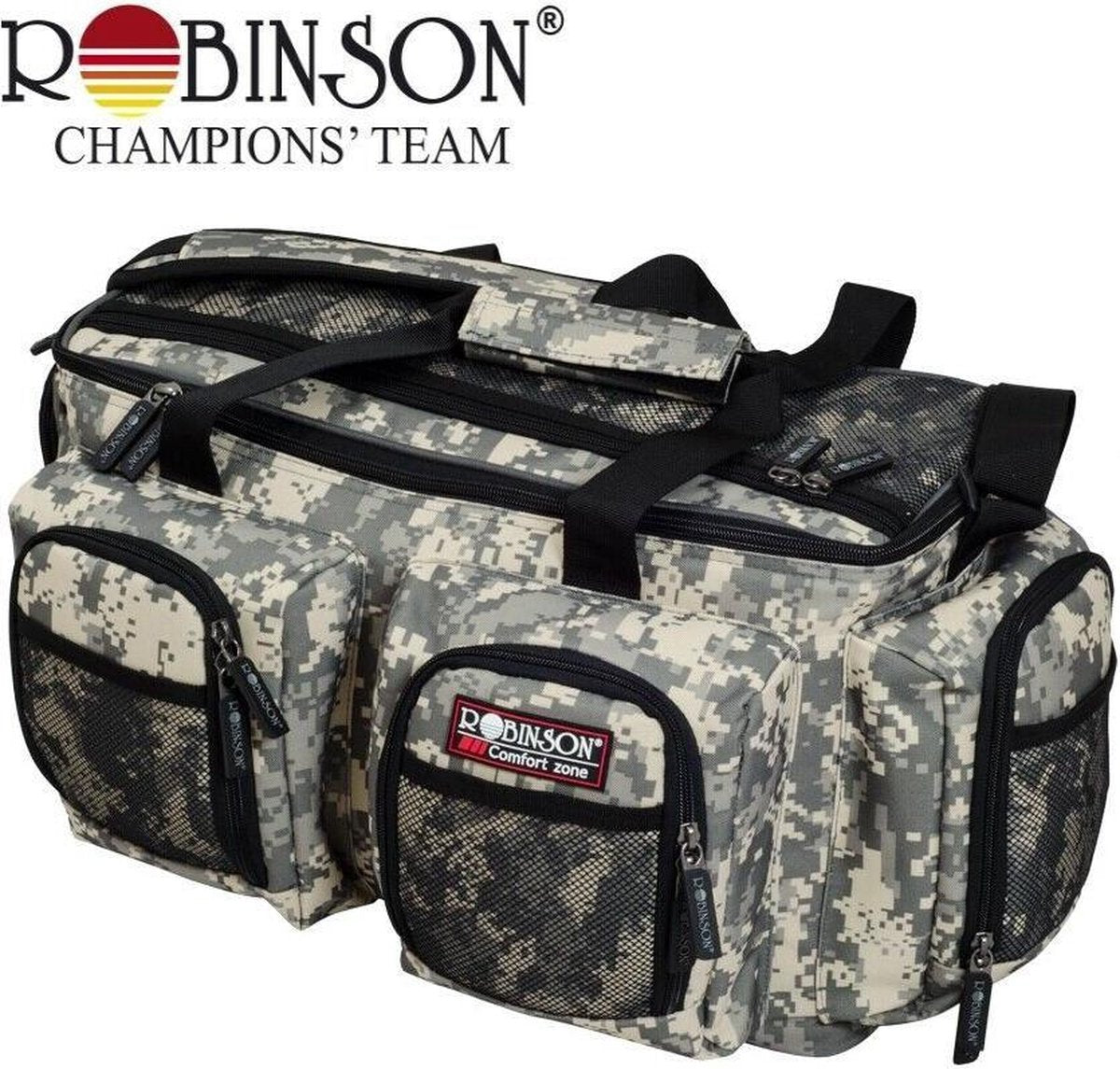 Vistas - Tackle tas- Camouflage - Groot model- Robinson