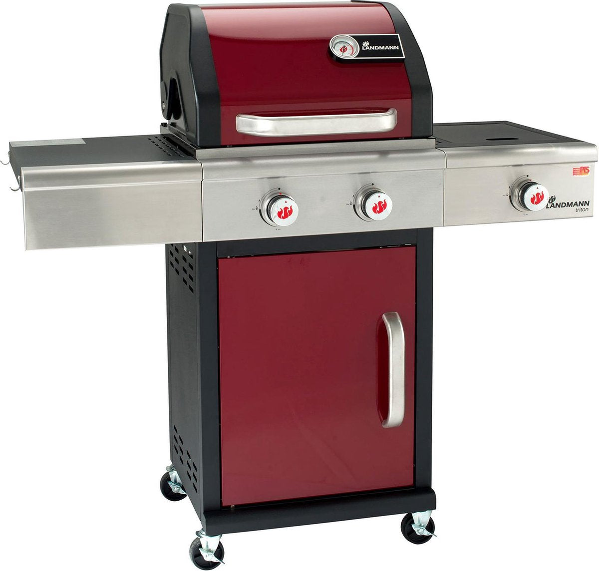 Landmann Gasgrill Barbecue - RVS - Rood