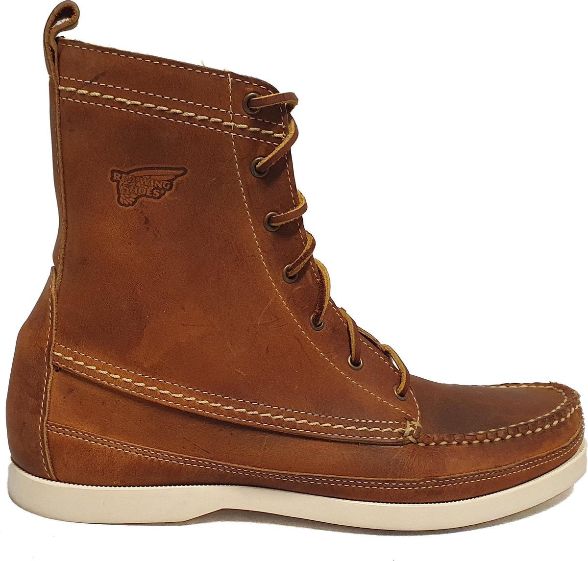 Red Wing Wabasha Boat Boot 09169 Copper Maat 39