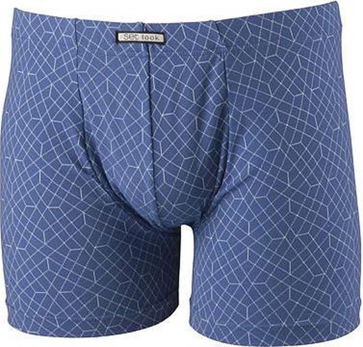 Set Look heren boxershort 18511 - Blauw  - L