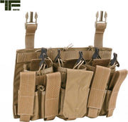 TF-2215 Fast attach M4 / Pistol pouch Coyote