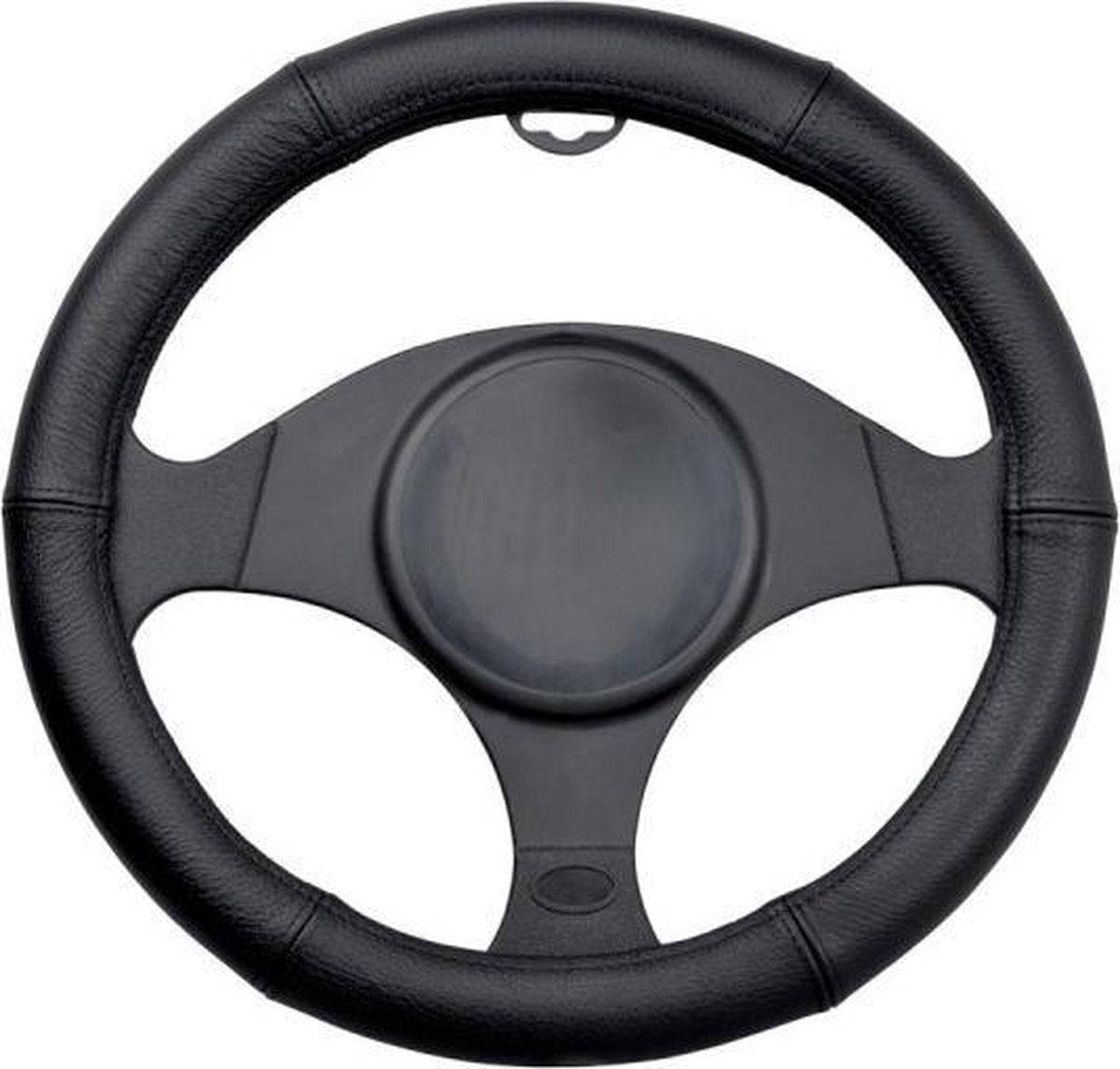 Stuurhoes zwart leer 37-39cm