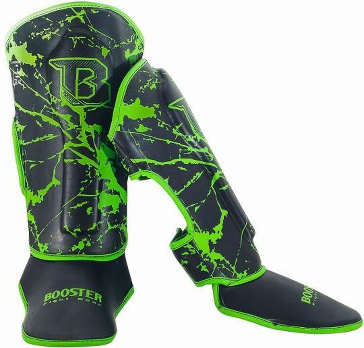 Booster Scheenbeschermers Junior Marble Groen
