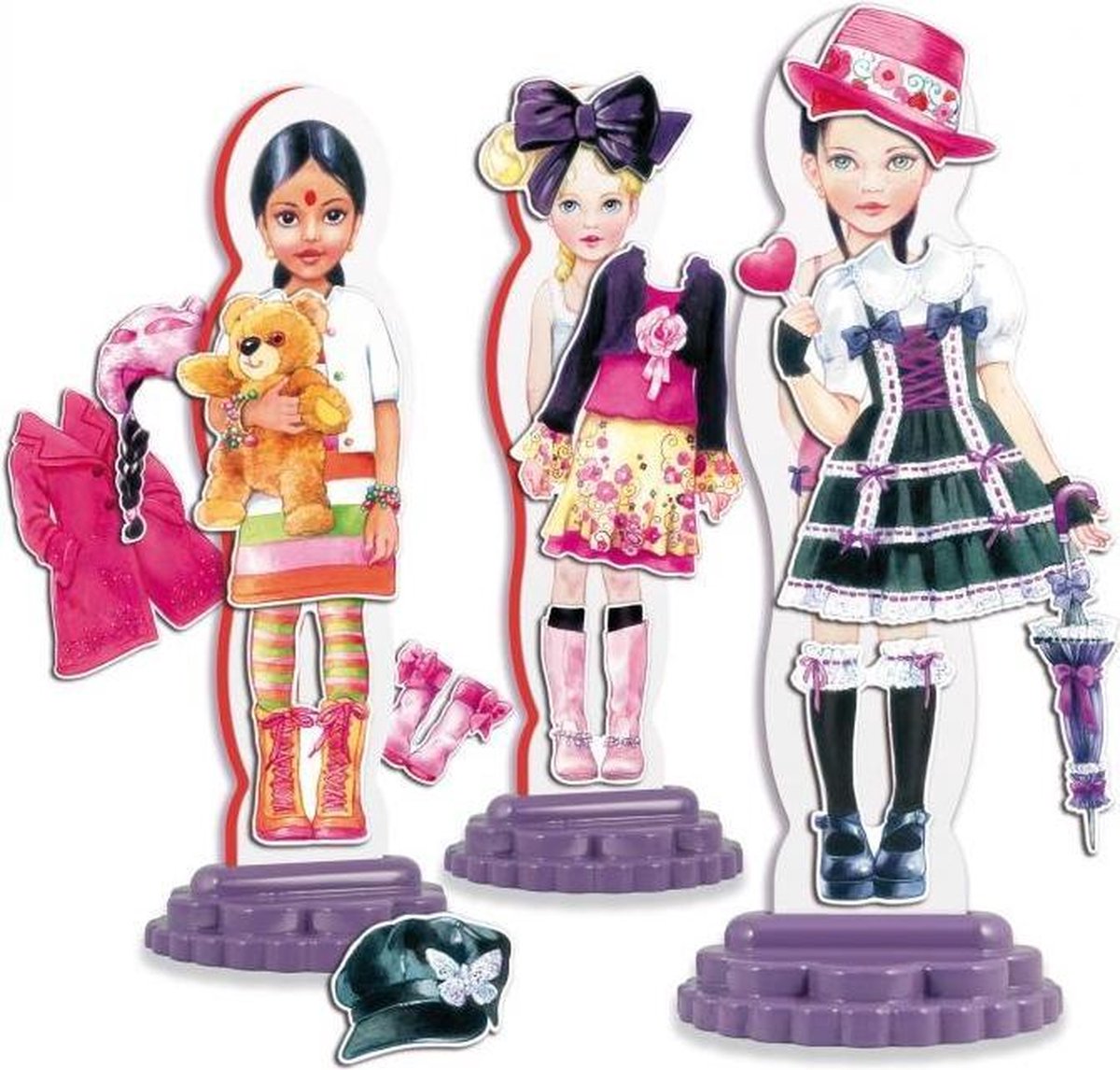 Quercetti Fashion Design Aankleedpoppen 58-delig
