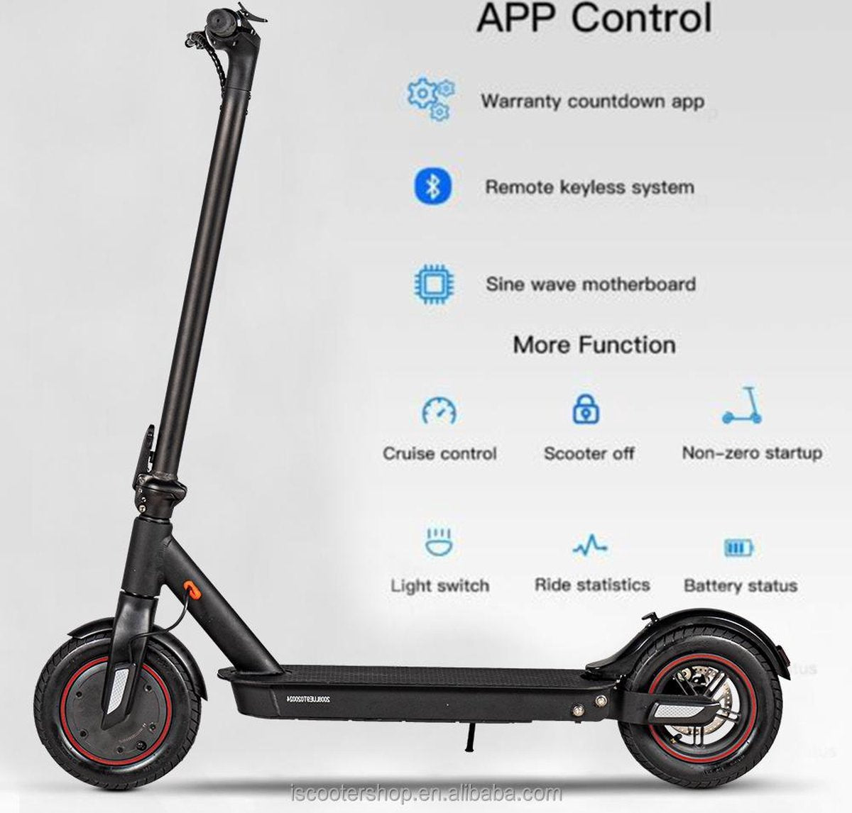 Elektrische step | E9T | 2021 MODEL | 350W |25 km/uur |Lange & Korte Afstanden |led-licht | sensoren | APP | Opvouwbaar | 8.5 inch anti-lek banden