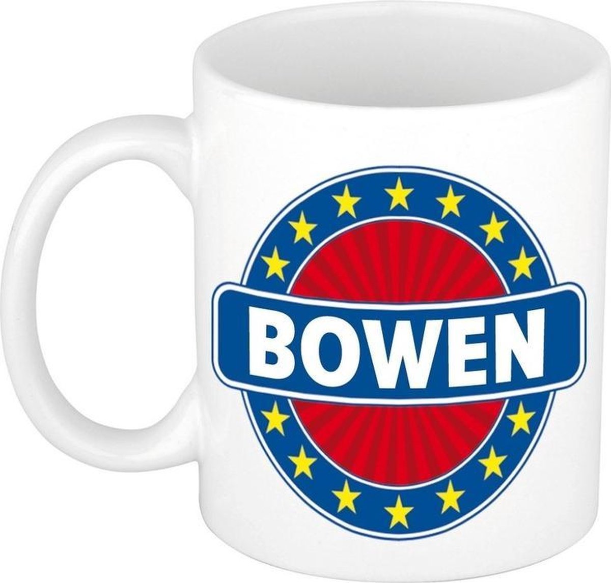 Bowen naam koffie mok / beker 300 ml  - namen mokken