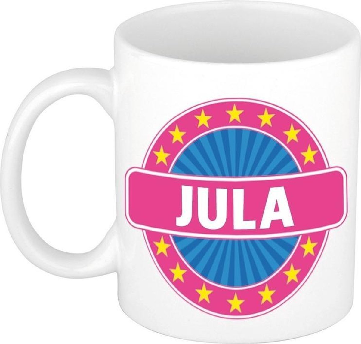 Jula naam koffie mok / beker 300 ml  - namen mokken