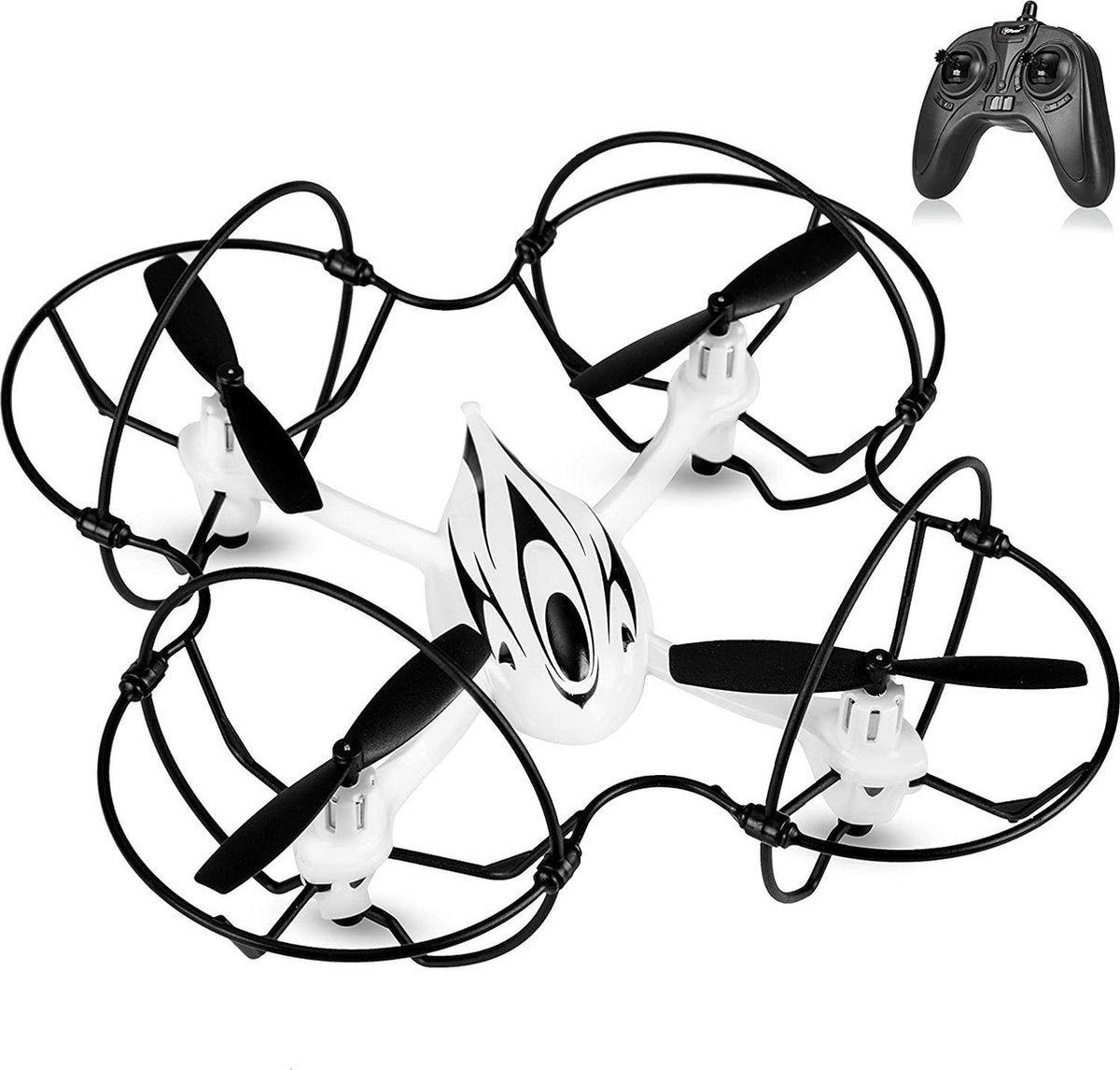 drone kinderen - ZINAPS Top Race Kids Drone Ultra Sturdy 6-Axis Gyro 2.4GHz Drone with Full Protection Circuit TR-D4