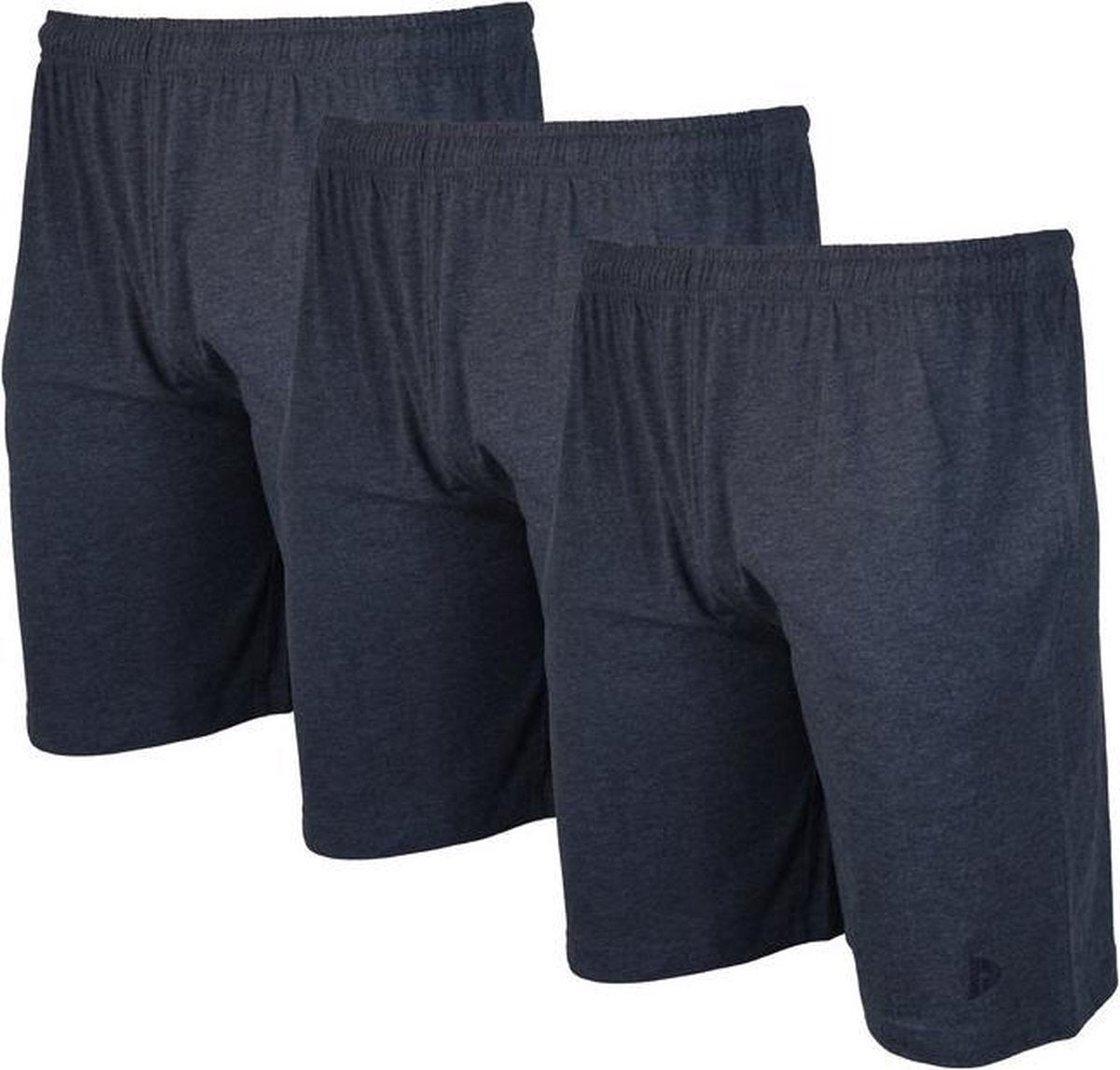 Donnay Joggingshort - 3 Pack - Sportshort - Heren -  blauw -  Maat S