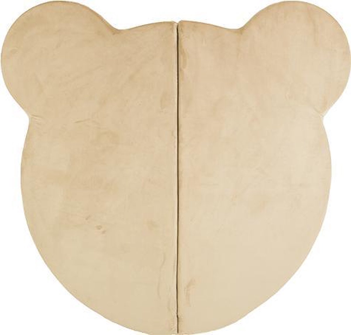 Misioo Speelmat - Beer - Velvet Goud - Speelmat baby - Speelmat foam - Luxe speelmat - speelmat peuter