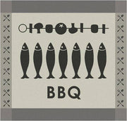 DDDDD Foodbar - Theedoek - 60x65 cm - Set van 6 - Black