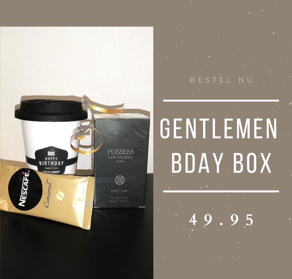Birthday - Verjaardag - Man - Giftbox - eau de parfum - Birthdayboy