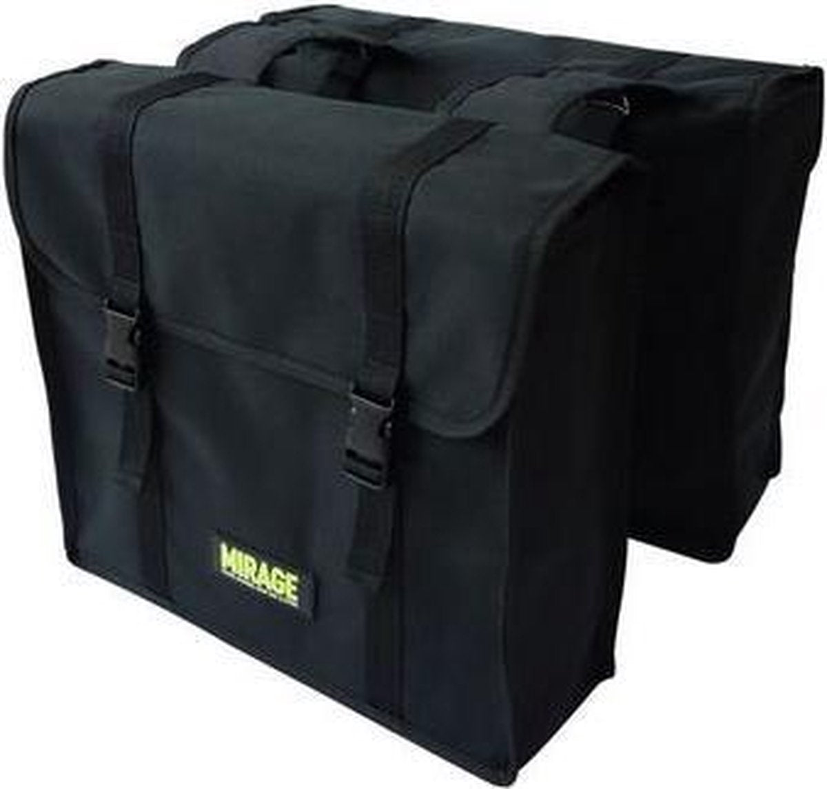 Mirage - Dubbele Fietstas - 26 l - Zwart