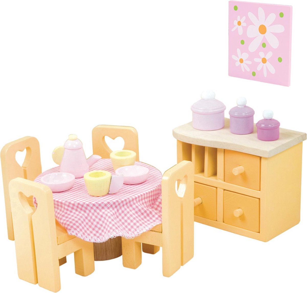 Le Toy Van Poppenhuismeubels Sugar Plum Eetkamer - Hout