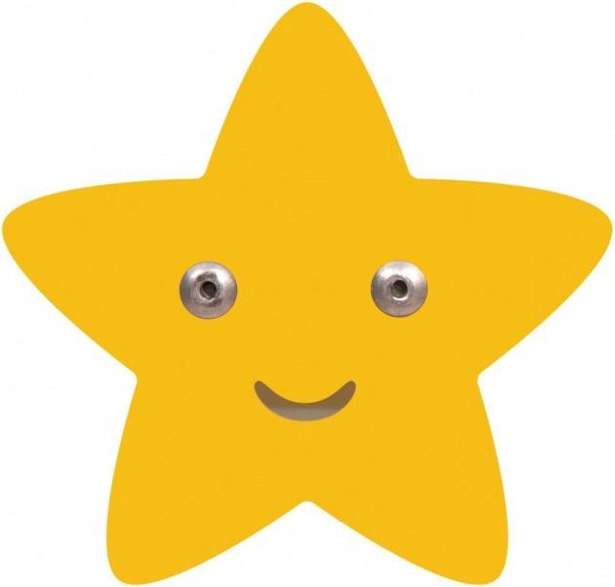 Roommate Star Muurhaak Yellow