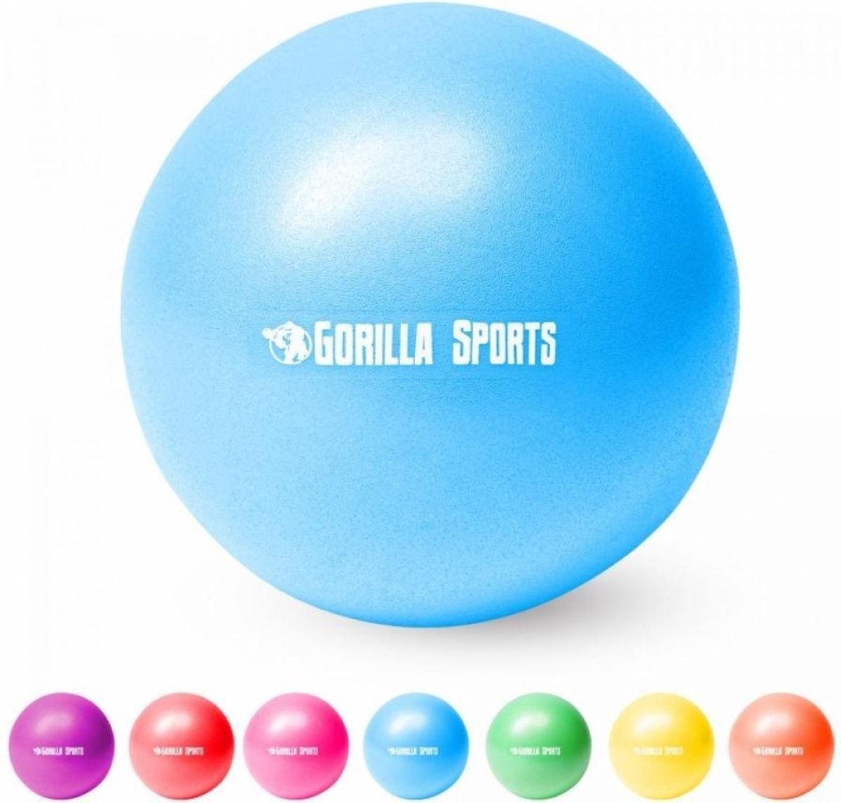 Gorilla Sports Mini Pilates Bal - 23 cm - Blauw