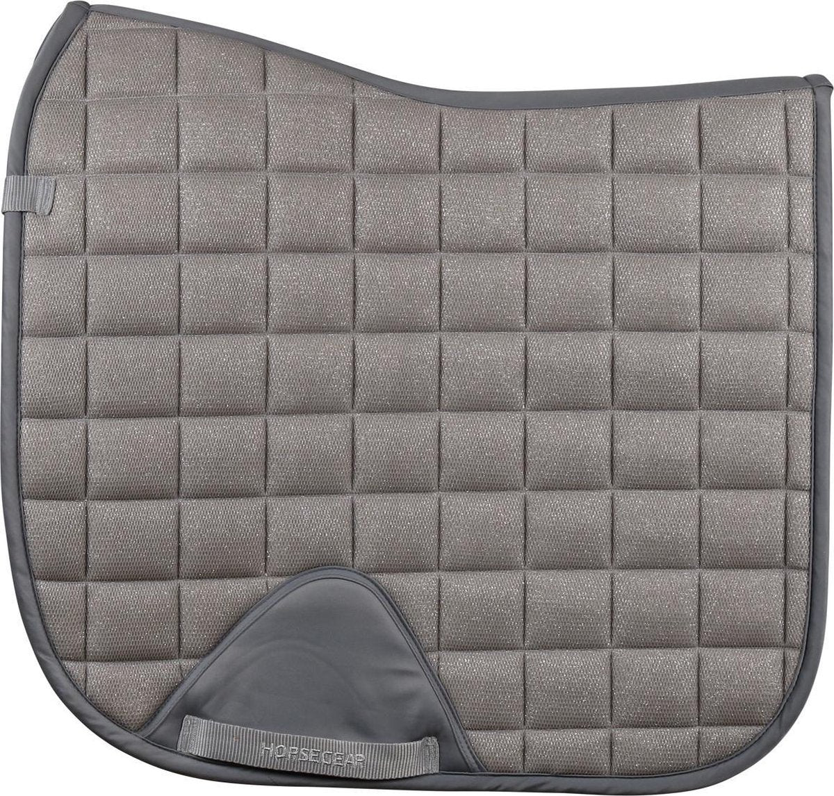 Horsegear Zadeldek  Lux - Silver - veelzijdigheid Cob