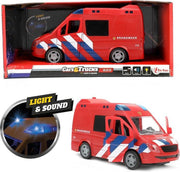 Brandweerwagen / brandweerauto met Licht en Geluid