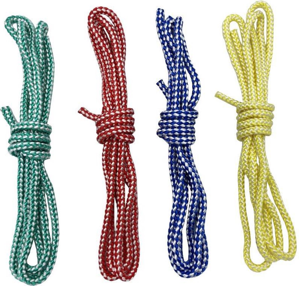 Springtouw Set 4 stuks - 3 Meter - PP Touw